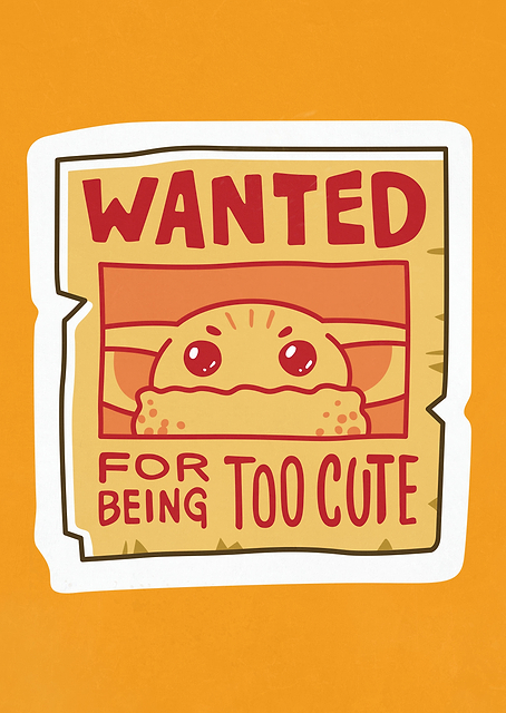 Grogu Wanted For Being Too Cute / PLATINA