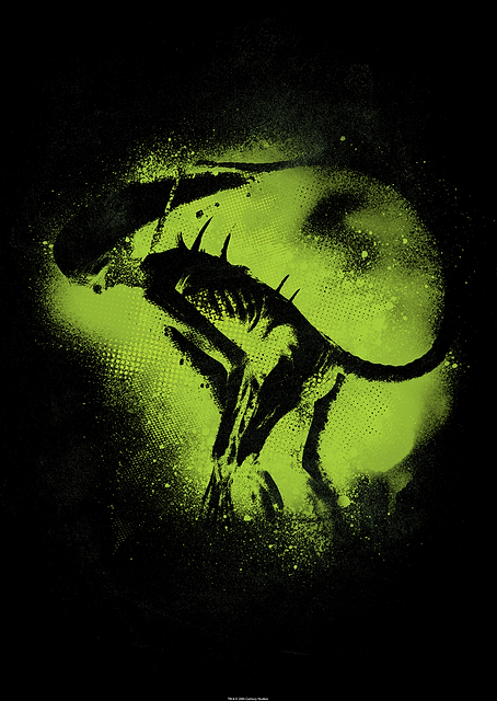 Alien Green Spray Minimalistic / PLATINA