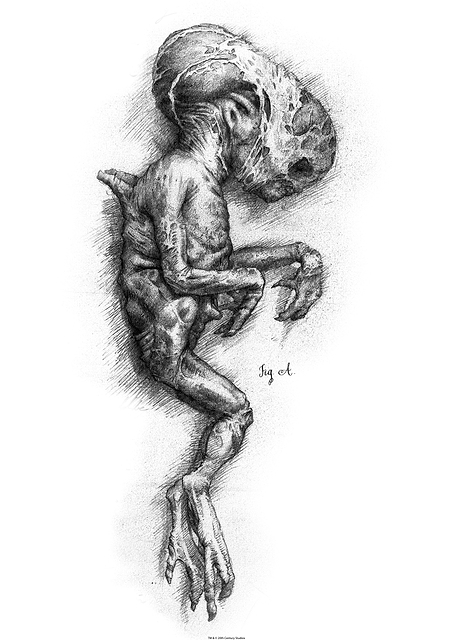Figure A Alien Sketch / PLATINA