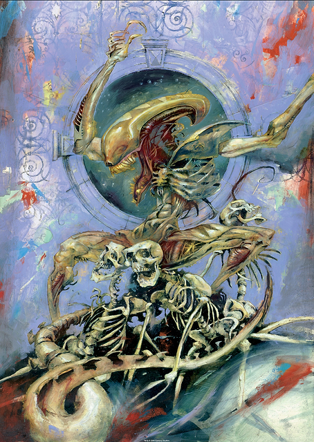 Alien With Skeletons / PLATINA