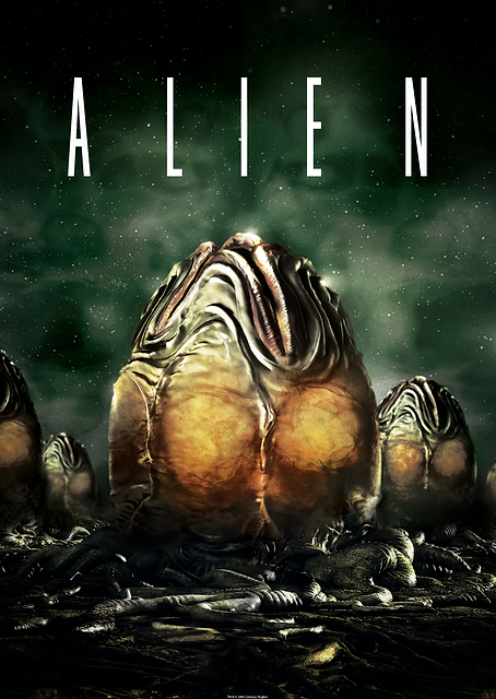 Alien Eggs Poster / PLATINA