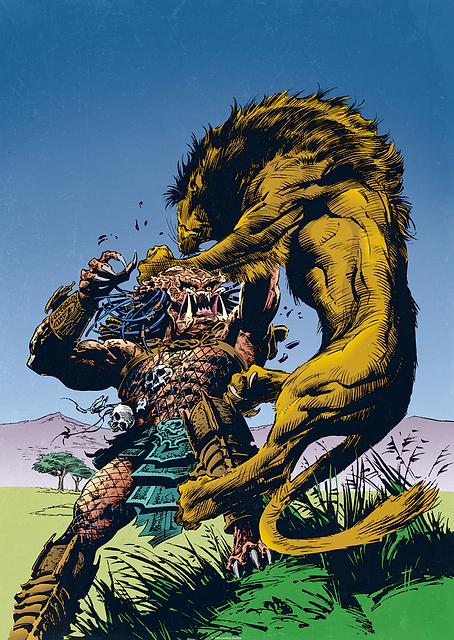 Lion vs Predator / PLATINA