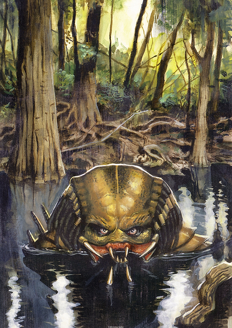 Yautja Preying in the Lake / PLATINA