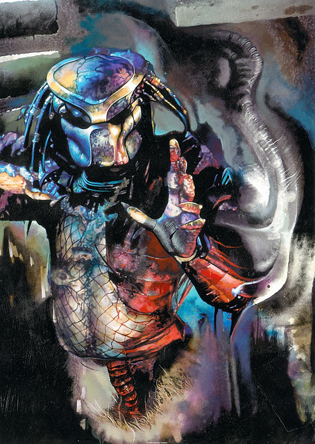 Watercolor Predator / PLATINA