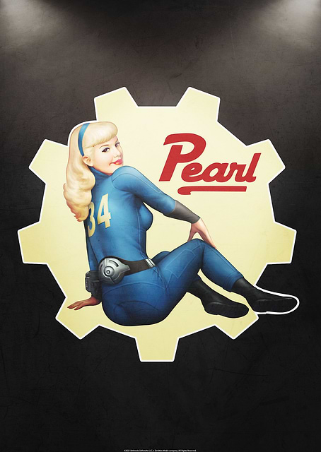 Pearl in Black / platina