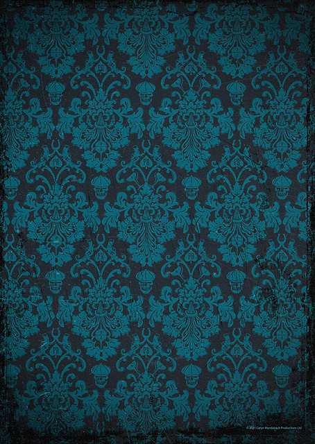 Black And Blue Pattern / PLATINA