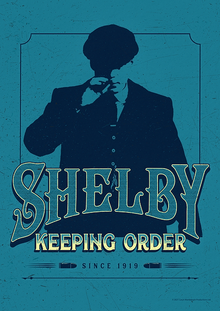 Shelby Keeping Order Blue / PLATINA