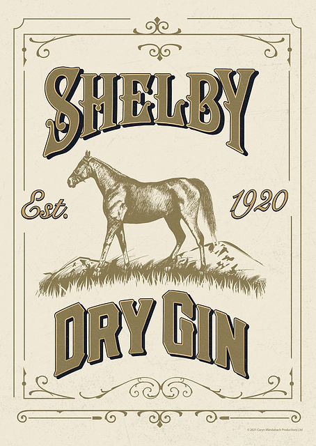 Shelby Dry Gin / PLATINA