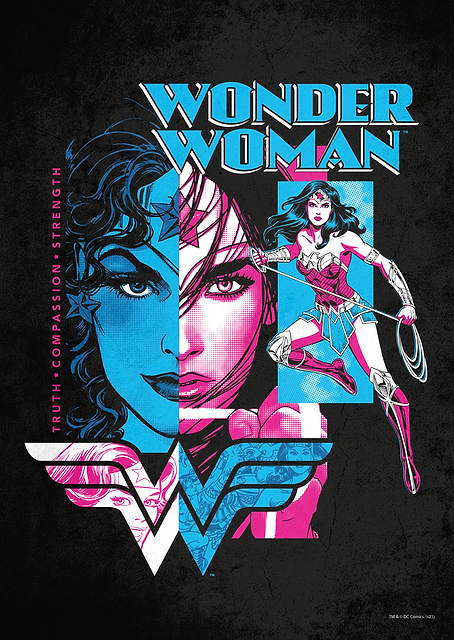 Wonder Woman Poster / PLATINA