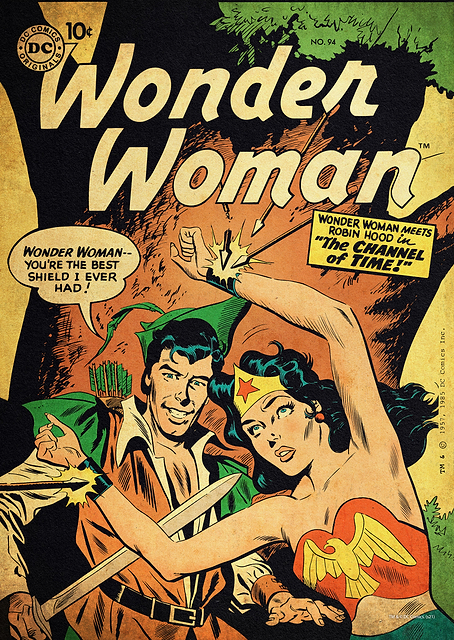 Wonder Woman & Robin Hood / PLATINA