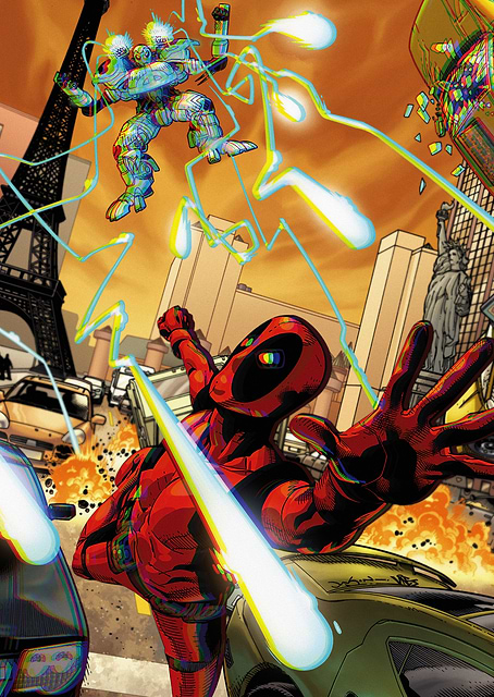 Deadpool Under Attack / platina