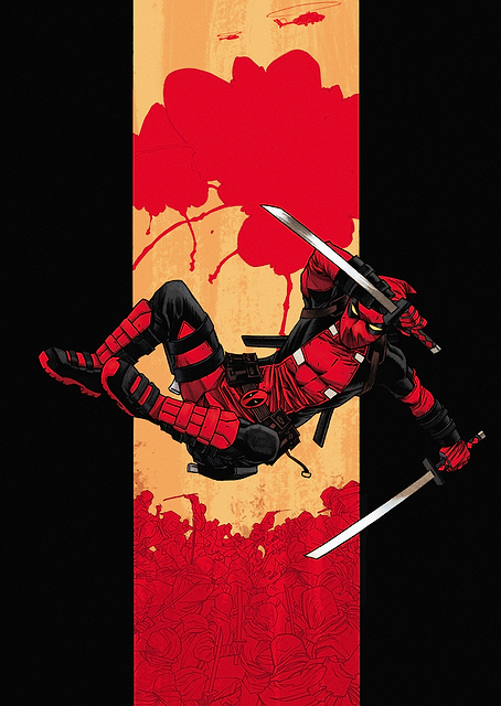 Deadpool Katanas / platina