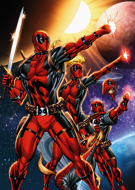 Deadpool Corps Action Pose / PLATINA