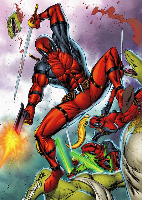 Deadpool vs Reptiles / platina