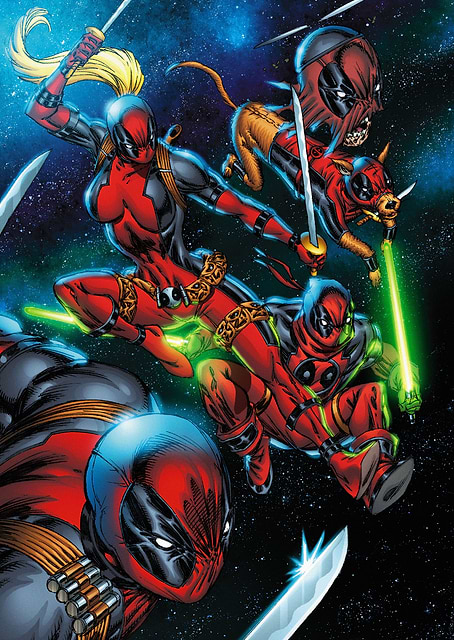 Deadpool Corps in Space / platina