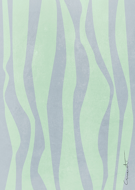 Wavy Stripes / PLATINA