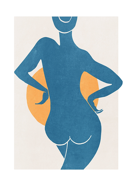 Blue Woman / PLATINA