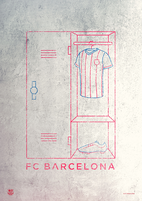 Barca Locker Light / PLATINA