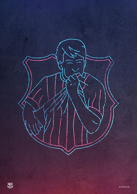 Barca Player Crest / PLATINA