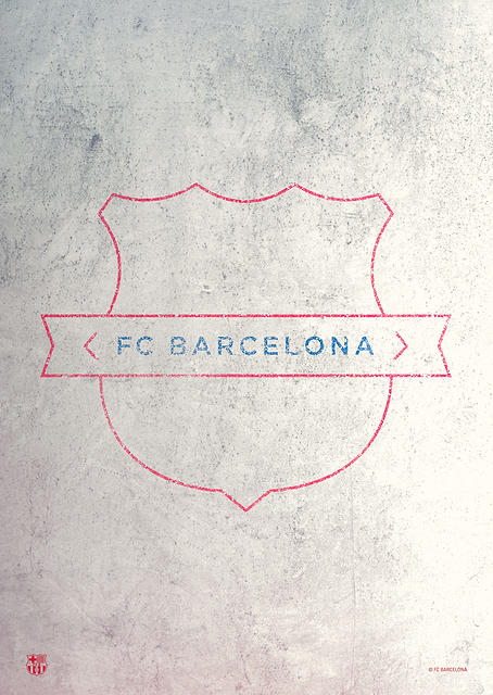 FC Barcelona Crest / PLATINA