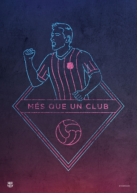Mes Que Un Club Barca / PLATINA