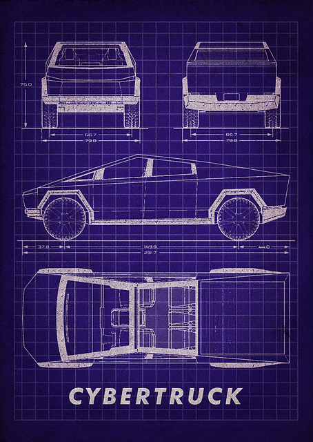 Tesla Cybertruck / PLATINA