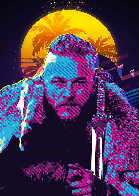 vikings Ragnar lothbrok / platina