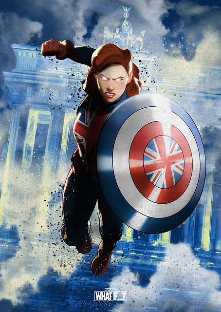 What If - Captain Carter Dark Edition / PLATINA