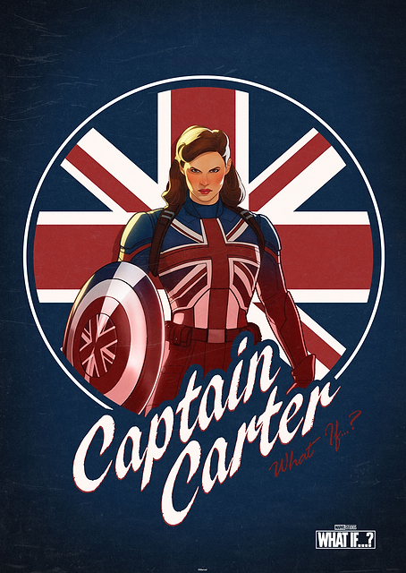 What If - Captain Carter Shield / PLATINA