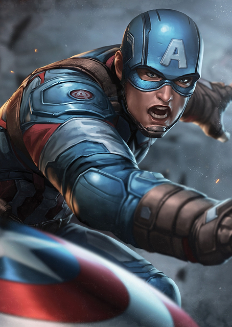 Marvel: Future Fight - Captain America / PLATINA