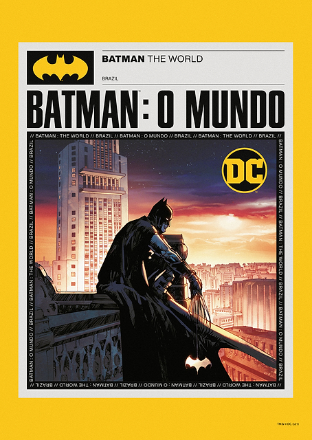 Batman The World Brazil / PLATINA