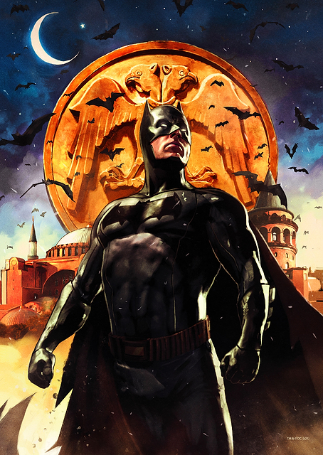 Batman The World Illustration Turkey / PLATINA