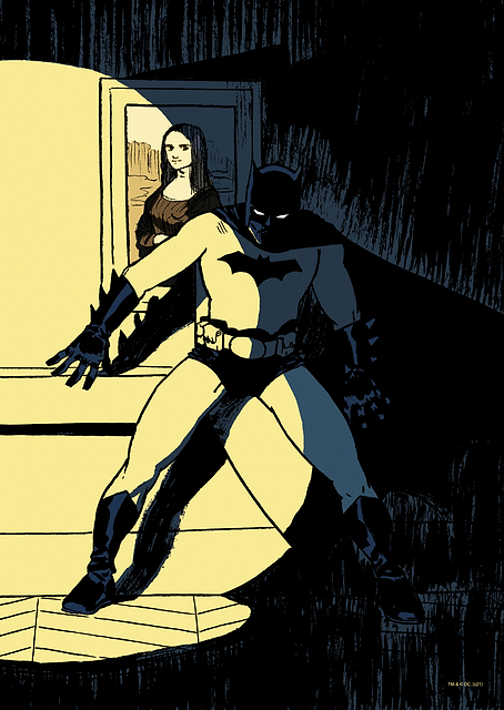 Batman The World Illustration France / PLATINA