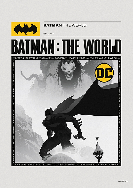 Batman The World BW Germany / PLATINA