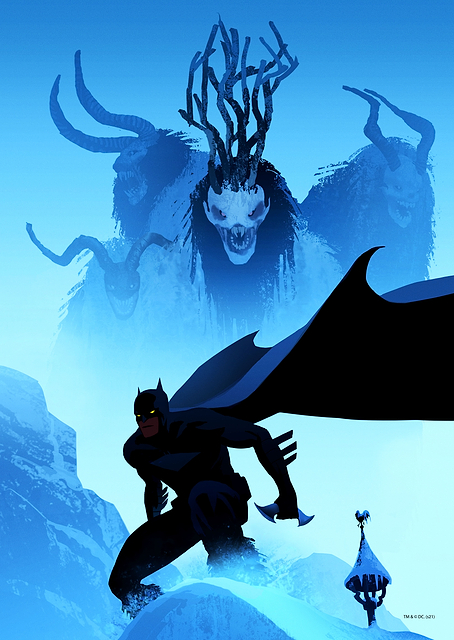 Batman The World Illustration Germany / PLATINA