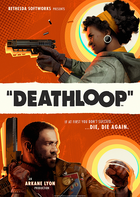 Deathloop Key Art Vert / PLATINA