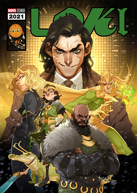 Loki Comics Cover / PLATINA