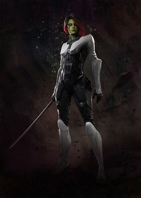 Gamora Pose / PLATINA