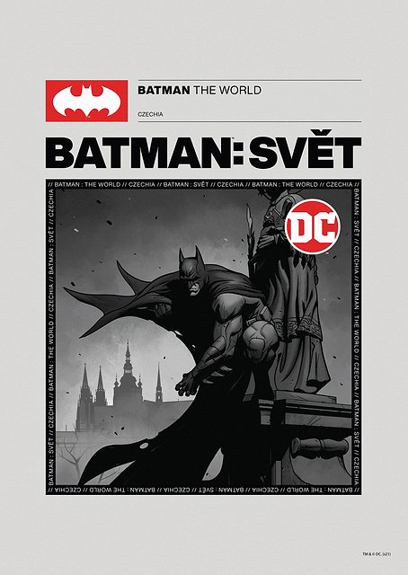 Batman The World BW Czech Republic / PLATINA