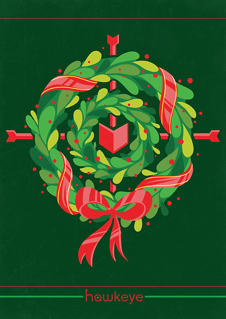 Hawkeye Christmas decoration / PLATINA