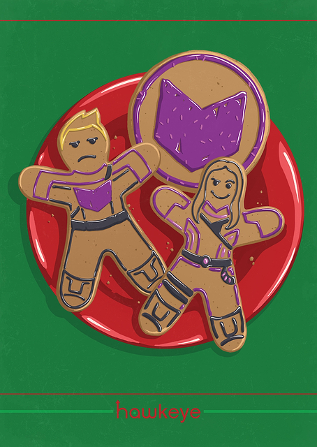 Hawkeye gingerbread / PLATINA