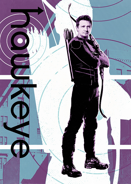 Hawkeye figure / PLATINA