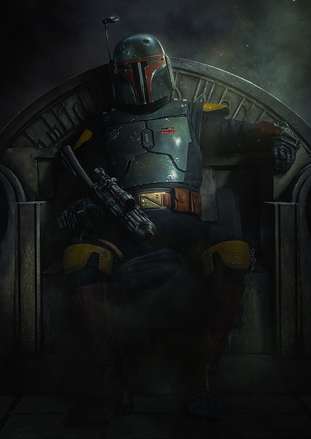 The Book of Boba Fett horizontal / PLATINA