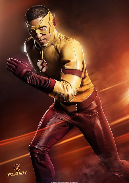 Kid Flash Running / PLATINA