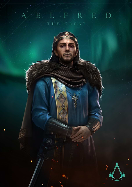 Aelfred the Great / platina
