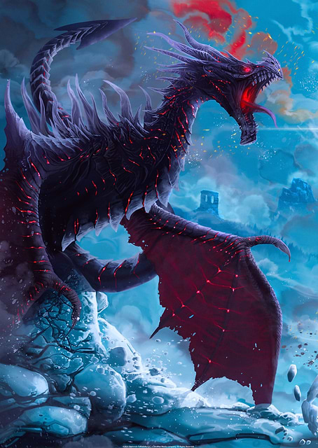 Alduin Dragon / platina