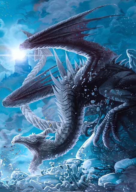 Paarthurnax Dragon / platina