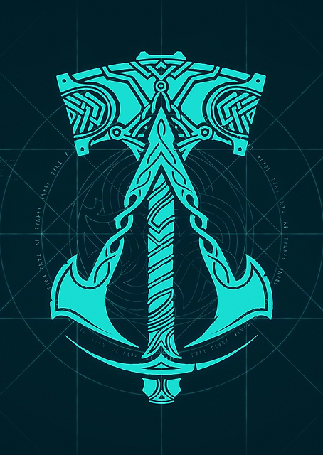 Hammer Logo / platina