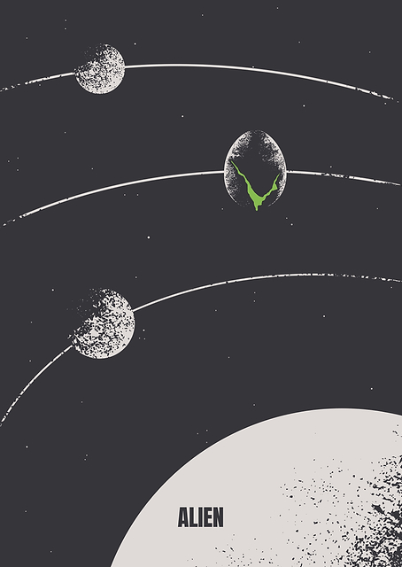 Alien minimalistic / PLATINA