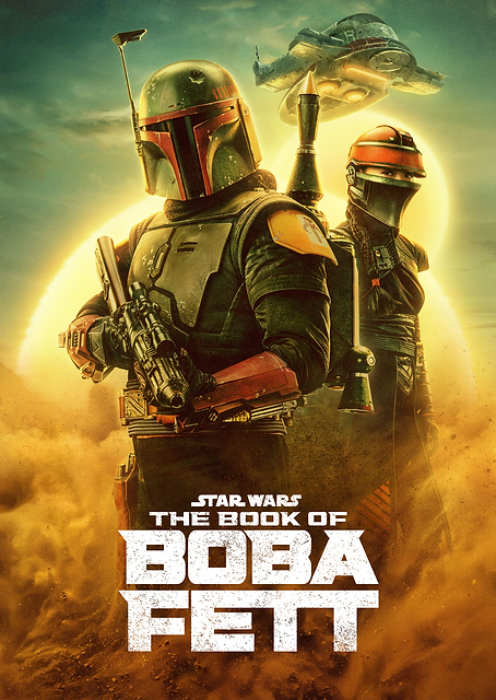 The Book of Boba Fett with logo / PLATINA